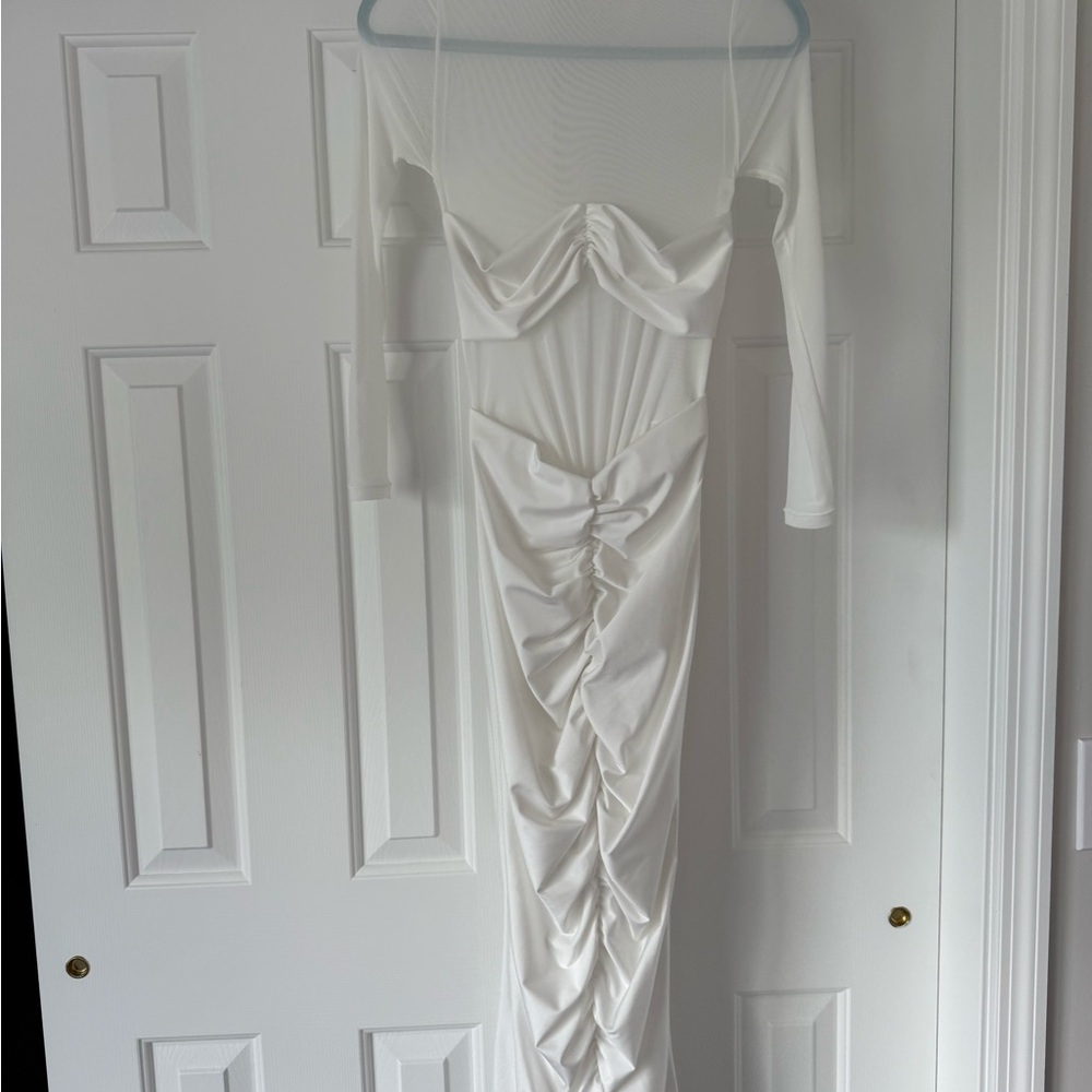 SER.O.YA Levina Dress in White